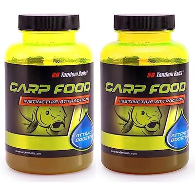 Tandem Baits Attractant Booster Aromatique Pêche À La Carpe Carp Food Attract Booste 300 ML Set De 2 Mélange De Saveurs 1 - Publicité Tandem Baits Attractant Booster Aromatique Pêche À La Carpe Carp Food Attract Booste 300 ML Set De 2 Mélange De Saveurs 1 - Publicité