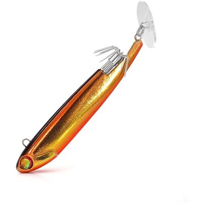 Power Tail Squid Fiiish 95 Shore 15g (Orange Atomic) - Publicité Power Tail Squid Fiiish 95 Shore 15g (Orange Atomic) - Publicité
