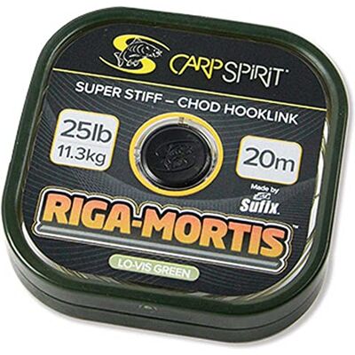 CARP SPIRIT BAS DE LIGNE RIGIDE RIGA MORTIS GREEN 20M - Publicité CARP SPIRIT BAS DE LIGNE RIGIDE RIGA MORTIS GREEN 20M - Publicité