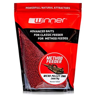 Tandem Baits Method Feeder Pellet pour Carpes Pêches Gardons Brèmes Carassins Rotengles Monster Halibut 2mm 1kg - Publicité Tandem Baits Method Feeder Pellet pour Carpes Pêches Gardons Brèmes Carassins Rotengles Monster Halibut 2mm 1kg - Publicité