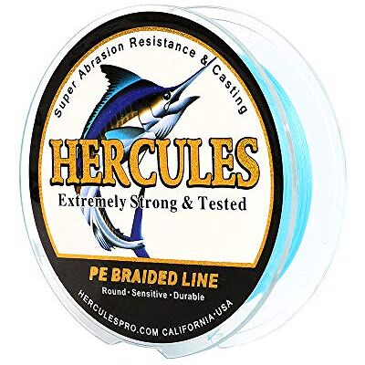 HERCULES Super Cast 10-300lbs Ligne de pêche tressée 100-2000m 109-2187yds Test pour Les Lignes de Poisson Tresse PE d'eau salée Superline 8 brins - Publicité HERCULES Super Cast 10-300lbs Ligne de pêche tressée 100-2000m 109-2187yds Test pour Les Lignes de Poisson Tresse PE d'eau salée Superline 8 brins - Publicité