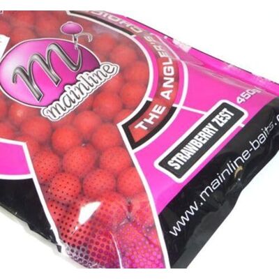 Mainline Bouillettes Shelf Life Strawberry Zest 450g - Publicité Mainline Bouillettes Shelf Life Strawberry Zest 450g - Publicité