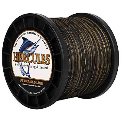 HERCULES Super Cast 10-300lbs Ligne de pêche tressée 100-2000m 109-2187yds Test pour Les Lignes de Poisson Tresse PE d'eau salée Superline 8 brins - Publicité HERCULES Super Cast 10-300lbs Ligne de pêche tressée 100-2000m 109-2187yds Test pour Les Lignes de Poisson Tresse PE d'eau salée Superline 8 brins - Publicité