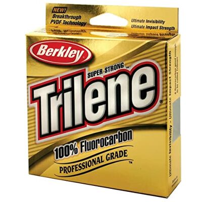 Berkley Trilene Ligne de pêche 100% fluorocarbone (0,35 mm 10,0 kg 150 m) - Publicité Berkley Trilene Ligne de pêche 100% fluorocarbone (0,35 mm 10,0 kg 150 m) - Publicité