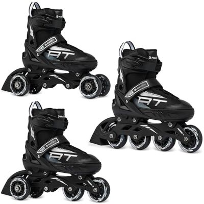 Roller en Ligne Profession du 31 au 35 AdulteNoir Mixte Taille Ajustable Raven - Publicité Roller en Ligne Profession du 31 au 35 AdulteNoir Mixte Taille Ajustable Raven - Publicité