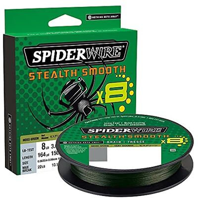 Ligne de Pêche Tressée Spiderwire Stealth Moss Green 8-300m - Publicité Ligne de Pêche Tressée Spiderwire Stealth Moss Green 8-300m - Publicité