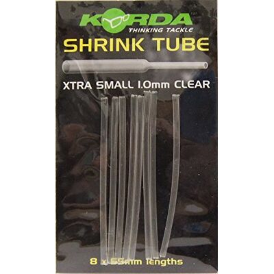 Korda Tube thermorétractable Transparent pour pêche à la Carpe, diamètre : 1 mm - Publicité Korda Tube thermorétractable Transparent pour pêche à la Carpe, diamètre : 1 mm - Publicité