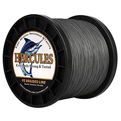 HERCULES Super Cast 10-300lbs Ligne de pêche tressée 100-2000m 109-2187yds Test pour Les Lignes de Poisson Tresse PE d'eau salée Superline 8 brins - Publicité HERCULES Super Cast 10-300lbs Ligne de pêche tressée 100-2000m 109-2187yds Test pour Les Lignes de Poisson Tresse PE d'eau salée Superline 8 brins - Publicité