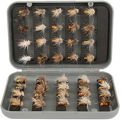 VBESTLIFE 40pcs Kits de Mouches, Leurre de Pêche À La Mouche Appâts Artificiels Leurres À Mouches Leurres D'Insectes avec Crochet Kit pour Pêche Mouche De Peche - Publicité VBESTLIFE 40pcs Kits de Mouches, Leurre de Pêche À La Mouche Appâts Artificiels Leurres À Mouches Leurres D'Insectes avec Crochet Kit pour Pêche Mouche De Peche - Publicité