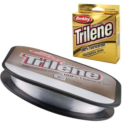 Berkley Trilene Ligne de pêche 100 % fluorocarbone (0,20 mm-2,8 kg-150 m) - Publicité Berkley Trilene Ligne de pêche 100 % fluorocarbone (0,20 mm-2,8 kg-150 m) - Publicité