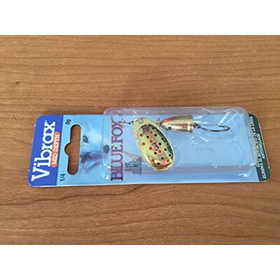 Blue Fox Cuiller Tournante Vibrax Shad sans Ardillon No.3-8g TR VX2519029 - Publicité Blue Fox Cuiller Tournante Vibrax Shad sans Ardillon No.3-8g TR VX2519029 - Publicité
