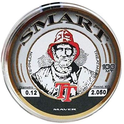 Maver Smart TT 0.22 mm 6.10 kg 100 m Nylon Ligne de Pêche Monofilament Fil Mer Eau Douce Spinning Carnassiers - Publicité Maver Smart TT 0.22 mm 6.10 kg 100 m Nylon Ligne de Pêche Monofilament Fil Mer Eau Douce Spinning Carnassiers - Publicité