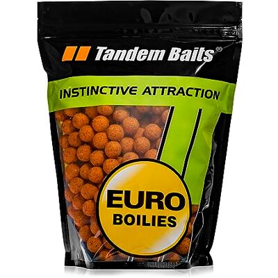 Tandem Baits Euro Boilies pour Carpes Pêche Noix De Tigre 18 mm 1 kg - Publicité Tandem Baits Euro Boilies pour Carpes Pêche Noix De Tigre 18 mm 1 kg - Publicité