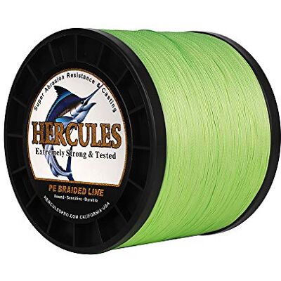 HERCULES Super Cast 10-300lbs Ligne de pêche tressée 100-2000m 109-2187yds Test pour Les Lignes de Poisson Tresse PE d'eau salée Superline 8 brins - Publicité HERCULES Super Cast 10-300lbs Ligne de pêche tressée 100-2000m 109-2187yds Test pour Les Lignes de Poisson Tresse PE d'eau salée Superline 8 brins - Publicité