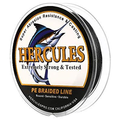 HERCULES Super Cast 10-300lbs Ligne de pêche tressée 100-2000m 109-2187yds Test pour Les Lignes de Poisson Tresse PE d'eau salée Superline 8 brins - Publicité HERCULES Super Cast 10-300lbs Ligne de pêche tressée 100-2000m 109-2187yds Test pour Les Lignes de Poisson Tresse PE d'eau salée Superline 8 brins - Publicité