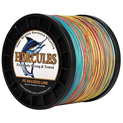 HERCULES Super Cast 10-300lbs Ligne de pêche tressée 100-2000m 109-2187yds Test pour Les Lignes de Poisson Tresse PE d'eau salée Superline 8 brins - Publicité HERCULES Super Cast 10-300lbs Ligne de pêche tressée 100-2000m 109-2187yds Test pour Les Lignes de Poisson Tresse PE d'eau salée Superline 8 brins - Publicité