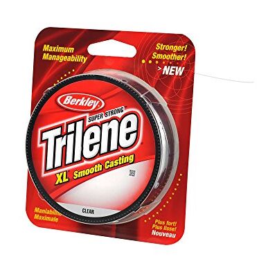 Berkley Trilene XL Smooth Casting 0.16 mm 270 m Nylon Ligne de Pêche Monofilament Fil Mer Eau Douce Spinning Carnassiers - Publicité Berkley Trilene XL Smooth Casting 0.16 mm 270 m Nylon Ligne de Pêche Monofilament Fil Mer Eau Douce Spinning Carnassiers - Publicité