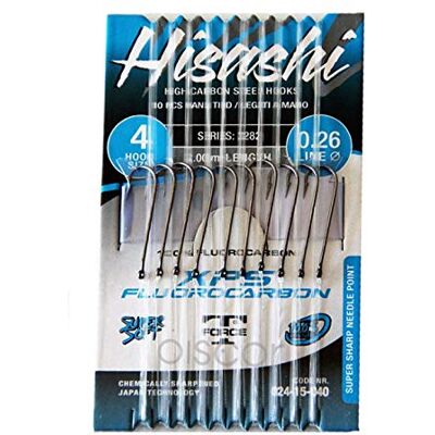 Trabucco Hameçons Montés Hisashi 3282 Aberdeen Hameçons 06 0.20 mm 200 cm Hameçons Montés Fluorocarbone Pêche Mer Coup Truite Carnassier Anglaise Rivière - Publicité Trabucco Hameçons Montés Hisashi 3282 Aberdeen Hameçons 06 0.20 mm 200 cm Hameçons Montés Fluorocarbone Pêche Mer Coup Truite Carnassier Anglaise Rivière - Publicité