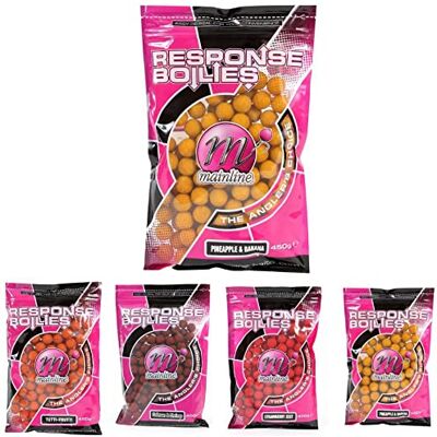 Mainline - Response Boilies - Maïs doux 15mm - 450 g - Boilies - Publicité Mainline - Response Boilies - Maïs doux 15mm - 450 g - Boilies - Publicité