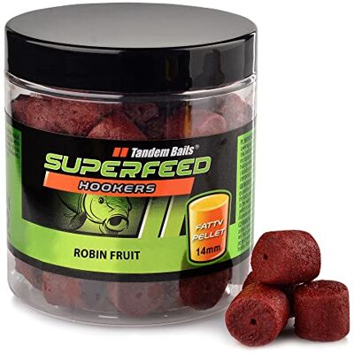 Tandem Baits SuperFeed Hook Fatty Pellet Fruit Robin Matériel de Pêche Carpe 14mm 150g - Publicité Tandem Baits SuperFeed Hook Fatty Pellet Fruit Robin Matériel de Pêche Carpe 14mm 150g - Publicité