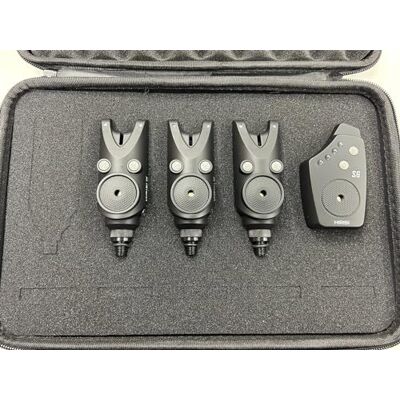 Hirisi Lot de 3 détecteurs de touche pour pêche à la carpe avec récepteur. Avec fonctions et alarmes compactes pour pêche à la carpe - Publicité Hirisi Lot de 3 détecteurs de touche pour pêche à la carpe avec récepteur. Avec fonctions et alarmes compactes pour pêche à la carpe - Publicité