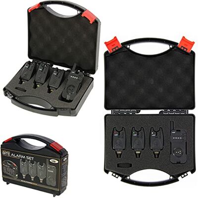 angling pursuits NGT Lot de 3 détecteurs de touche compacts avec récepteur pour carpe - Publicité angling pursuits NGT Lot de 3 détecteurs de touche compacts avec récepteur pour carpe - Publicité