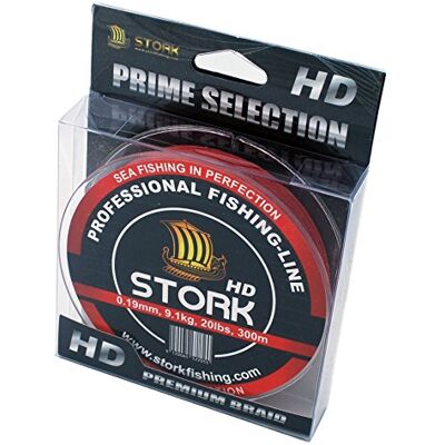 Stork HD, 4-Corde Ligne de pêche tressée 300m - Publicité Stork HD, 4-Corde Ligne de pêche tressée 300m - Publicité