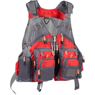 Bassdash Gilet de pêche à sangle réglable pour hommes et femmes, pour la pêche à la mouche et les activités de plein air - Publicité Bassdash Gilet de pêche à sangle réglable pour hommes et femmes, pour la pêche à la mouche et les activités de plein air - Publicité