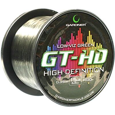 Gardner - GT-HD - 0,35mm - 1030m - ligne de pêche - Publicité Gardner - GT-HD - 0,35mm - 1030m - ligne de pêche - Publicité
