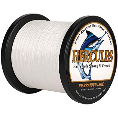HERCULES Super Cast 100-2000m 109-2187 Yards 6-100lbs Test Ligne de pêche tressée pour Eau salée PE Tresse Lignes de Poisson Superline 4 brins - Publicité HERCULES Super Cast 100-2000m 109-2187 Yards 6-100lbs Test Ligne de pêche tressée pour Eau salée PE Tresse Lignes de Poisson Superline 4 brins - Publicité