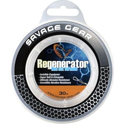 Savage Gear Regenerator Mono 3 m de Fil monofilament pour brochet, Sandre et Perche, Ligne de Bas de Ligne pour Bas de Ligne pour Poissons prédateurs - Publicité Savage Gear Regenerator Mono 3 m de Fil monofilament pour brochet, Sandre et Perche, Ligne de Bas de Ligne pour Bas de Ligne pour Poissons prédateurs - Publicité