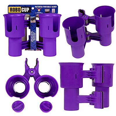 Robo Cup Meilleur Porte-gobelets pour Boissons, pêche, Chaise de Plage, Pied de Micro - Publicité Robo Cup Meilleur Porte-gobelets pour Boissons, pêche, Chaise de Plage, Pied de Micro - Publicité