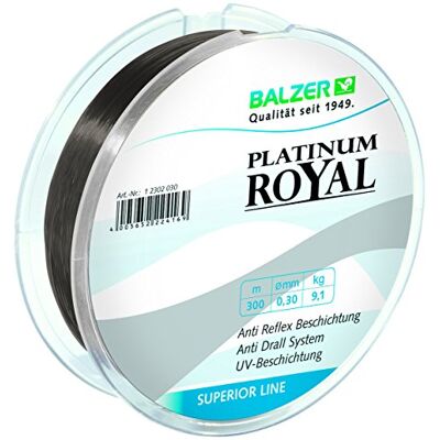 Balzer Nylon Platinum Royal Ø0.28mm 300m 7.90kg - Publicité Balzer Nylon Platinum Royal Ø0.28mm 300m 7.90kg - Publicité