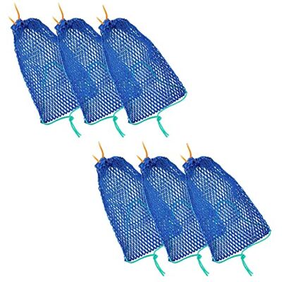 Qusedwey Sac à Appâts pour Piège à Crabe 6 Pièces avec Casier à Piège à Crabe en Plein Air, Pièges à Appâts en Filet à Crevettes, Accessoires de Pêche - Publicité Qusedwey Sac à Appâts pour Piège à Crabe 6 Pièces avec Casier à Piège à Crabe en Plein Air, Pièges à Appâts en Filet à Crevettes, Accessoires de Pêche - Publicité