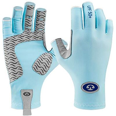 Flying Fisherman SunBandit Mitaines solaires avec Protection UV UPF50+ pour la pêche, l'extérieur, Le Kayak, la pagaie Taille S/M - Publicité Flying Fisherman SunBandit Mitaines solaires avec Protection UV UPF50+ pour la pêche, l'extérieur, Le Kayak, la pagaie Taille S/M - Publicité