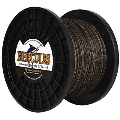 HERCULES Super Cast 10-300lbs Ligne de pêche tressée 100-2000m 109-2187yds Test pour Les Lignes de Poisson Tresse PE d'eau salée Superline 8 brins - Publicité HERCULES Super Cast 10-300lbs Ligne de pêche tressée 100-2000m 109-2187yds Test pour Les Lignes de Poisson Tresse PE d'eau salée Superline 8 brins - Publicité