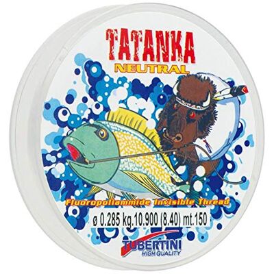 Tubertini Tatanka Neutral 0.165 mm 150 m Nylon Ligne de Pêche Monofilament Fil Mer Eau Douce Spinning Carnassiers - Publicité Tubertini Tatanka Neutral 0.165 mm 150 m Nylon Ligne de Pêche Monofilament Fil Mer Eau Douce Spinning Carnassiers - Publicité