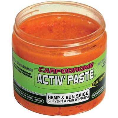 FUN FISHING Activ’Paste 150gr Hemp & Bun Spice - Publicité FUN FISHING Activ’Paste 150gr Hemp & Bun Spice - Publicité