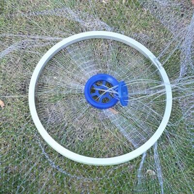 Cocoarm 2.4M Filet de pêche à la Main Filet de pêche en Nylon Filet de pêche de Style américain Filet de pêche monofilament Portable Piège à pêche Filet de pêche à Lancer en Fer galvanisé - Publicité Cocoarm 2.4M Filet de pêche à la Main Filet de pêche en Nylon Filet de pêche de Style américain Filet de pêche monofilament Portable Piège à pêche Filet de pêche à Lancer en Fer galvanisé - Publicité