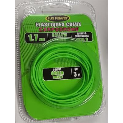 FUN FISHING Elastique Creux 1,0mm Vert 3m ndd - Publicité FUN FISHING Elastique Creux 1,0mm Vert 3m ndd - Publicité