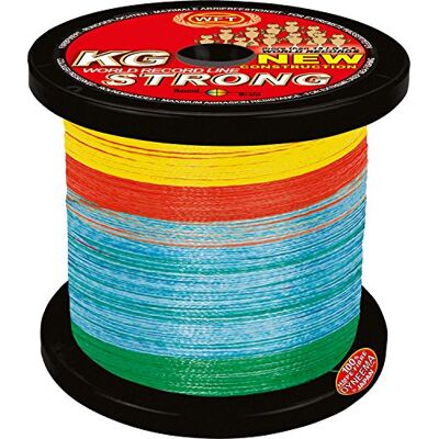 WFT KG Strong Ficelle 1 m ,32 mm 51 kg Multicolore, Ligne de Peche - Publicité WFT KG Strong Ficelle 1 m ,32 mm 51 kg Multicolore, Ligne de Peche - Publicité