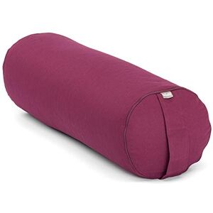 Bodhi - ECO - Aubergine - Remplissage d'épeautre - Yoga bolster - Publicité Bodhi - ECO - Aubergine - Remplissage d'épeautre - Yoga bolster - Publicité