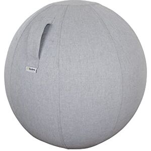 Sedero Balle ergonomique Gris clair 65 cm pour bureau et bureau à domicile – Avec pompe – Charge maximale 150 kg – Différentes tailles et couleurs - Publicité Sedero Balle ergonomique Gris clair 65 cm pour bureau et bureau à domicile – Avec pompe – Charge maximale 150 kg – Différentes tailles et couleurs - Publicité