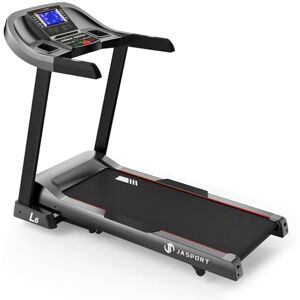 JASPORT L6 Tapis de Course électrique Pliable – Moteur DC 4,0 CV, Jusqu’à 20 km/h, Inclinaison 0–15%, Surface de Course 1200×500 mm, écran LCD, Haut-parleurs Bluetooth, Application, Amortissement, 60 - Publicité JASPORT L6 Tapis de Course électrique Pliable – Moteur DC 4,0 CV, Jusqu’à 20 km/h, Inclinaison 0–15%, Surface de Course 1200×500 mm, écran LCD, Haut-parleurs Bluetooth, Application, Amortissement, 60 - Publicité