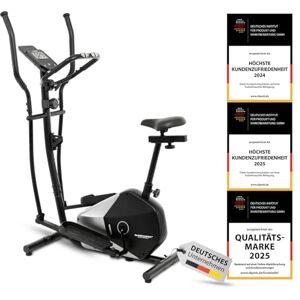 Christopeit Vélo elliptique CT 6 – vélo elliptique et vélo d'appartement 2 en 1, frein magnétique de 7 kg, 8 niveaux de résistance, capteurs de pouls manuels, support pour tablette/smartphone, jusqu'à - Publicité Christopeit Vélo elliptique CT 6 – vélo elliptique et vélo d'appartement 2 en 1, frein magnétique de 7 kg, 8 niveaux de résistance, capteurs de pouls manuels, support pour tablette/smartphone, jusqu'à - Publicité