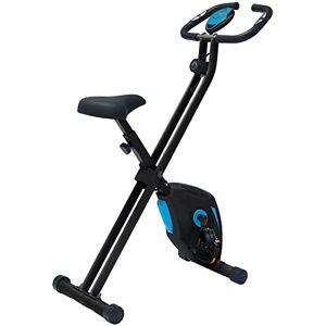 CARE FITNESS SV-317 Vélo d’Appartement Pliable 7 Fonctions Masse d’Inertie 4 kg Freinage Magnétique Cardiofréquencemètres Vélo de Biking Design et Performant (Bleu) - Publicité