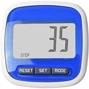 PithCogent Podomètre de Poche 1PC avec Compteur de Pas Poche à Clip Ceinture, podomètre Compteur Pas Distance Marche Calories avec Grand écran LCD et Clip Ceinture (Bleu) - Publicité PithCogent Podomètre de Poche 1PC avec Compteur de Pas Poche à Clip Ceinture, podomètre Compteur Pas Distance Marche Calories avec Grand écran LCD et Clip Ceinture (Bleu) - Publicité