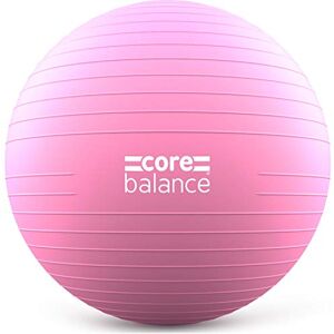 Core Balance, Ballon d’Exercices pour Entraînement Gymnastique, Fitness, Yoga, Grossesse Antidérapant/Anti-Éclatement Diamètre Disponible : 55cm 65cm 75cm 85cm avec 1 x Pompe - Publicité Core Balance, Ballon d’Exercices pour Entraînement Gymnastique, Fitness, Yoga, Grossesse Antidérapant/Anti-Éclatement Diamètre Disponible : 55cm 65cm 75cm 85cm avec 1 x Pompe - Publicité