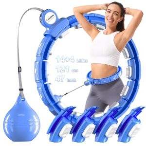 Cozylady Smart Weighted Hula Hoop pour Adultes Version Standard, Cerceau Hula Hoop de 121 cm avec Poids Intégré, Résistant et Silencieux, Idéal pour Perdre du Poids. Publicité