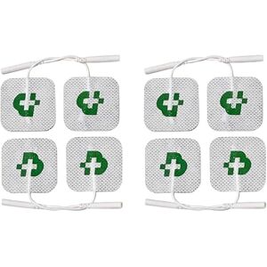 TESMED 8 électrodes pour électrostimulateur mm. 50 x 50, adaptés à toutes les marques de conducteur avec câbles à arceau de 2 mm, lavables, auto-adhésifs, ne nécessitent pas de gel - Publicité TESMED 8 électrodes pour électrostimulateur mm. 50 x 50, adaptés à toutes les marques de conducteur avec câbles à arceau de 2 mm, lavables, auto-adhésifs, ne nécessitent pas de gel - Publicité